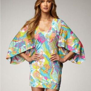 Trina Turk Colorful Swim Coverup Size Small